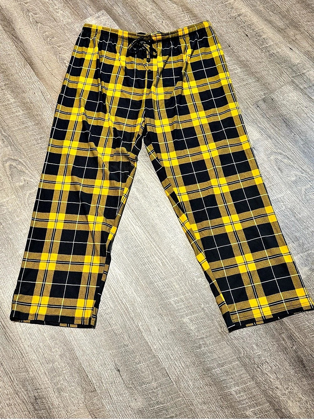 Pittsburgh Steelers Colors NFL Team apparel Plaid Lounge Pants